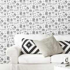 Disney Peel and Stick Wallpaper in a room setting