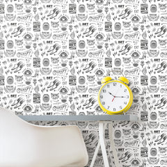 Disney Peel and Stick Wallpaper in a room setting