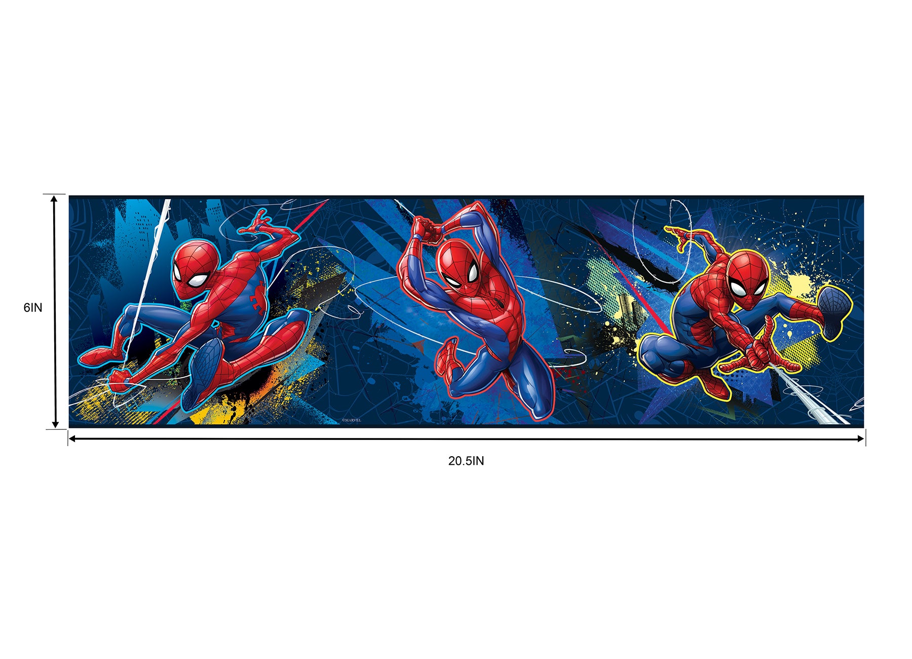Marvel Spider-Man Borders - dimensions
