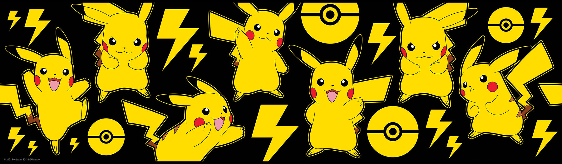 Pokémon Pikachu Borders by WallPops