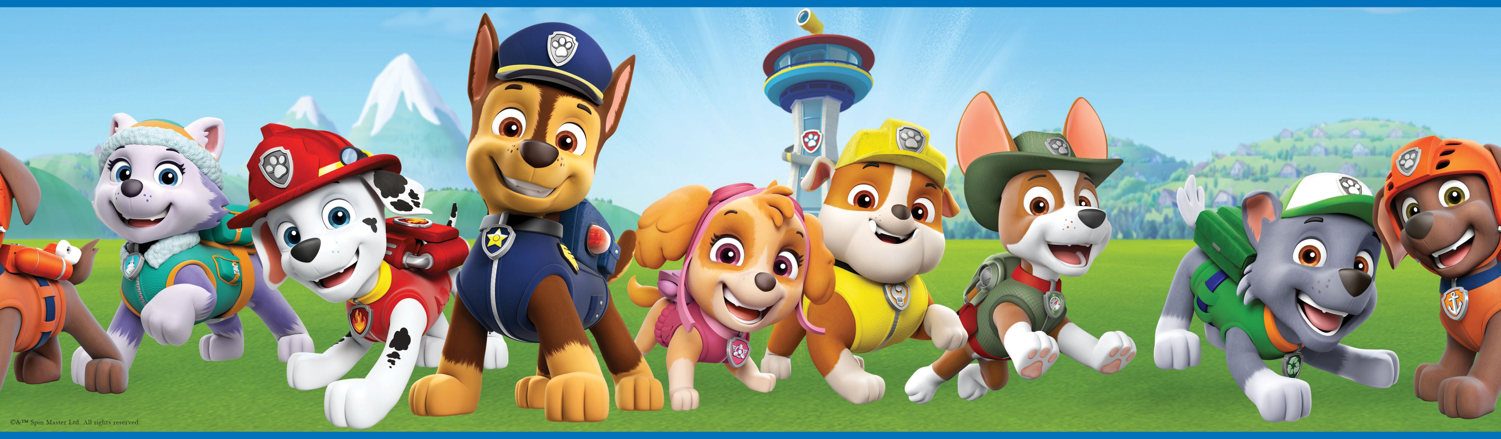 Paw Patrol Borders by WallPops