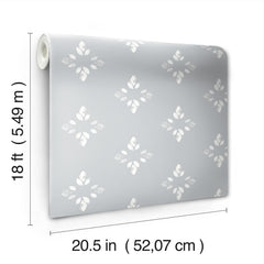 RMK12144WP peel and stick wallpaper - dimensions