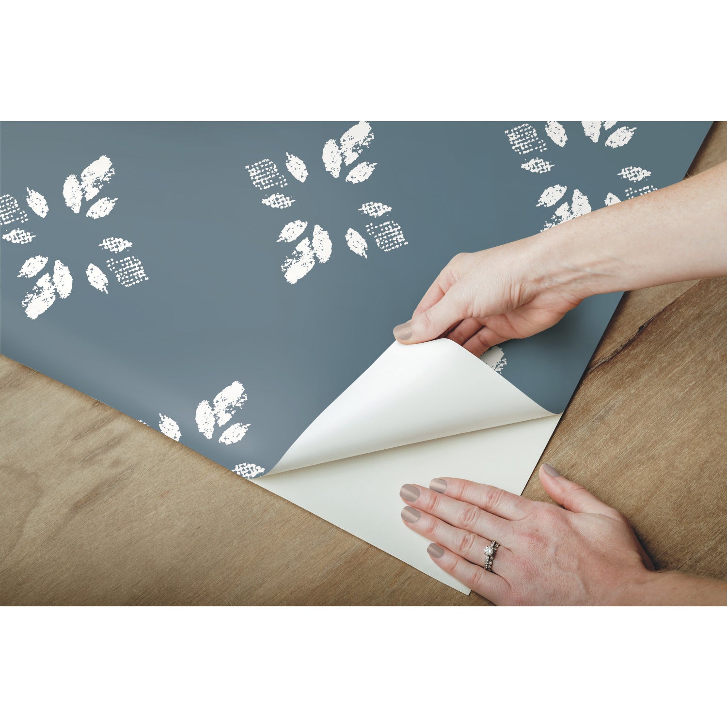RMK12146WP peel and stick wallpaper - how to peel