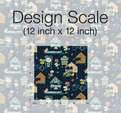 RMK12153RL Peel and Stick Wallpaper pattern close-up