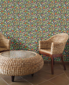 RMK12157RL Peel and Stick Wallpaper in a room setting