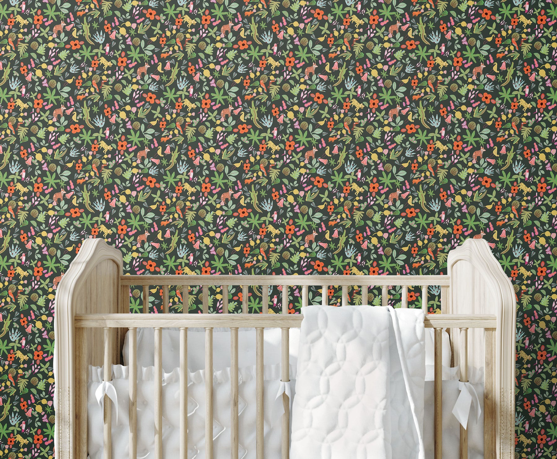 RMK12157RL Peel and Stick Wallpaper in a room setting