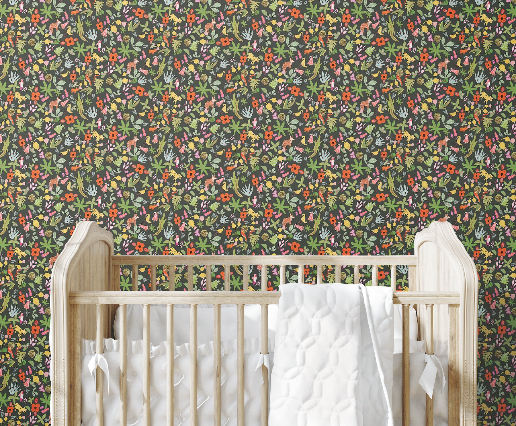 RMK12157RL Peel and Stick Wallpaper in a room setting