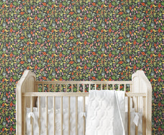 RMK12157RL Peel and Stick Wallpaper in a room setting