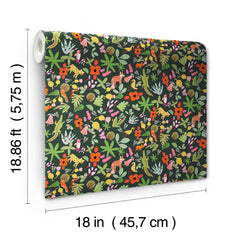 RMK12157RL Peel and Stick Wallpaper - dimensions