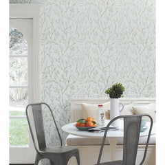 Tree Branches Peel & Stick Wallpaper in a room setting