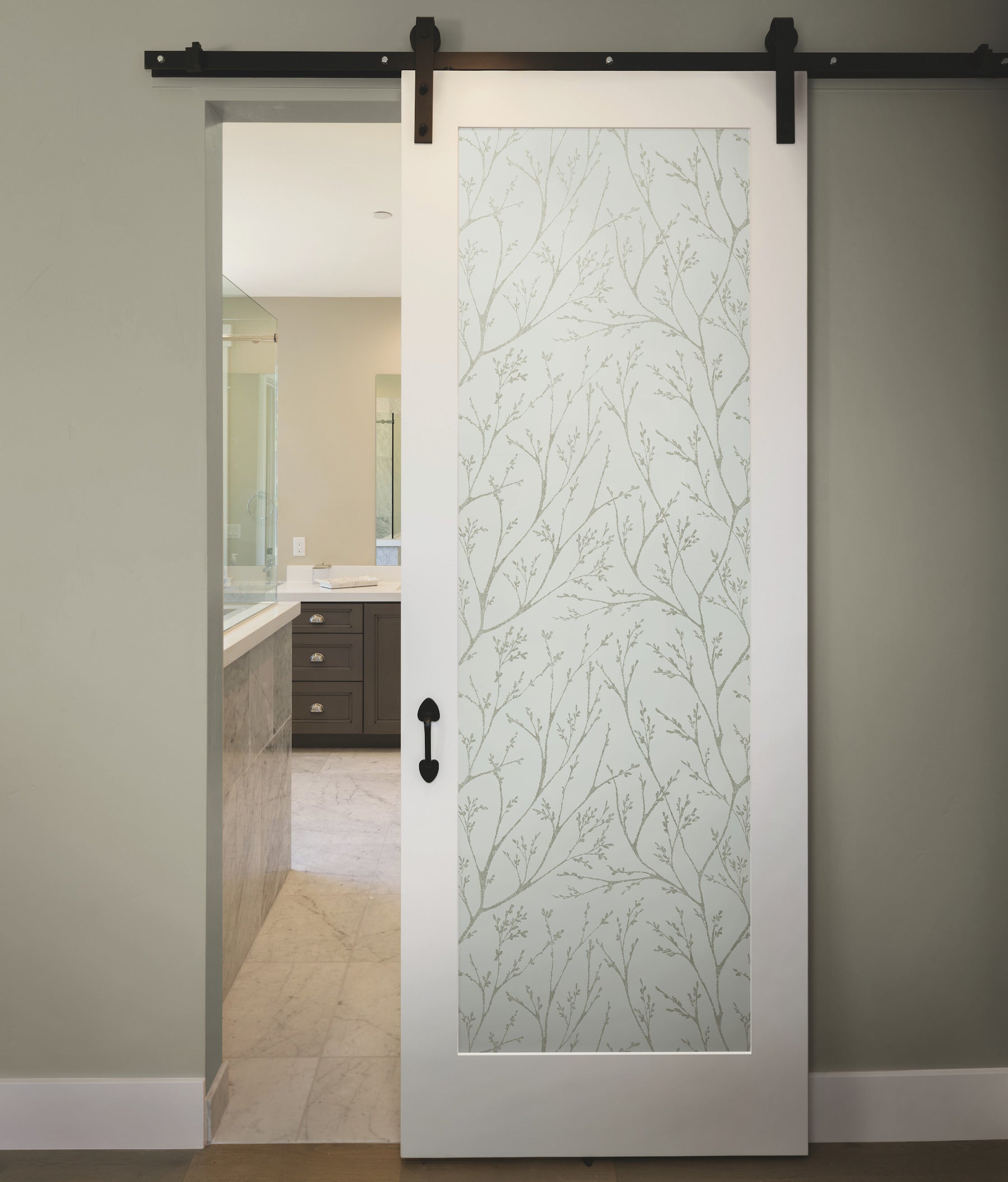 Tree Branches Peel & Stick Wallpaper in a room setting