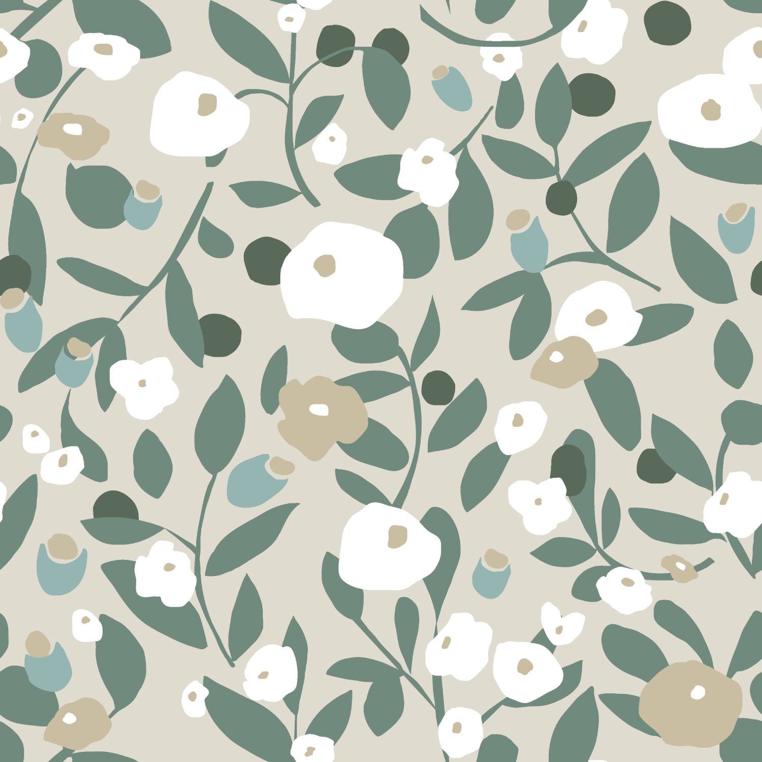 Kensington Garden Peel & Stick Wallpaper by WallPops