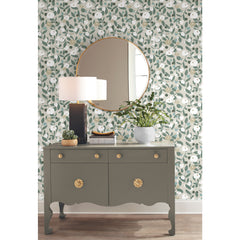 Kensington Garden Peel & Stick Wallpaper in a room setting