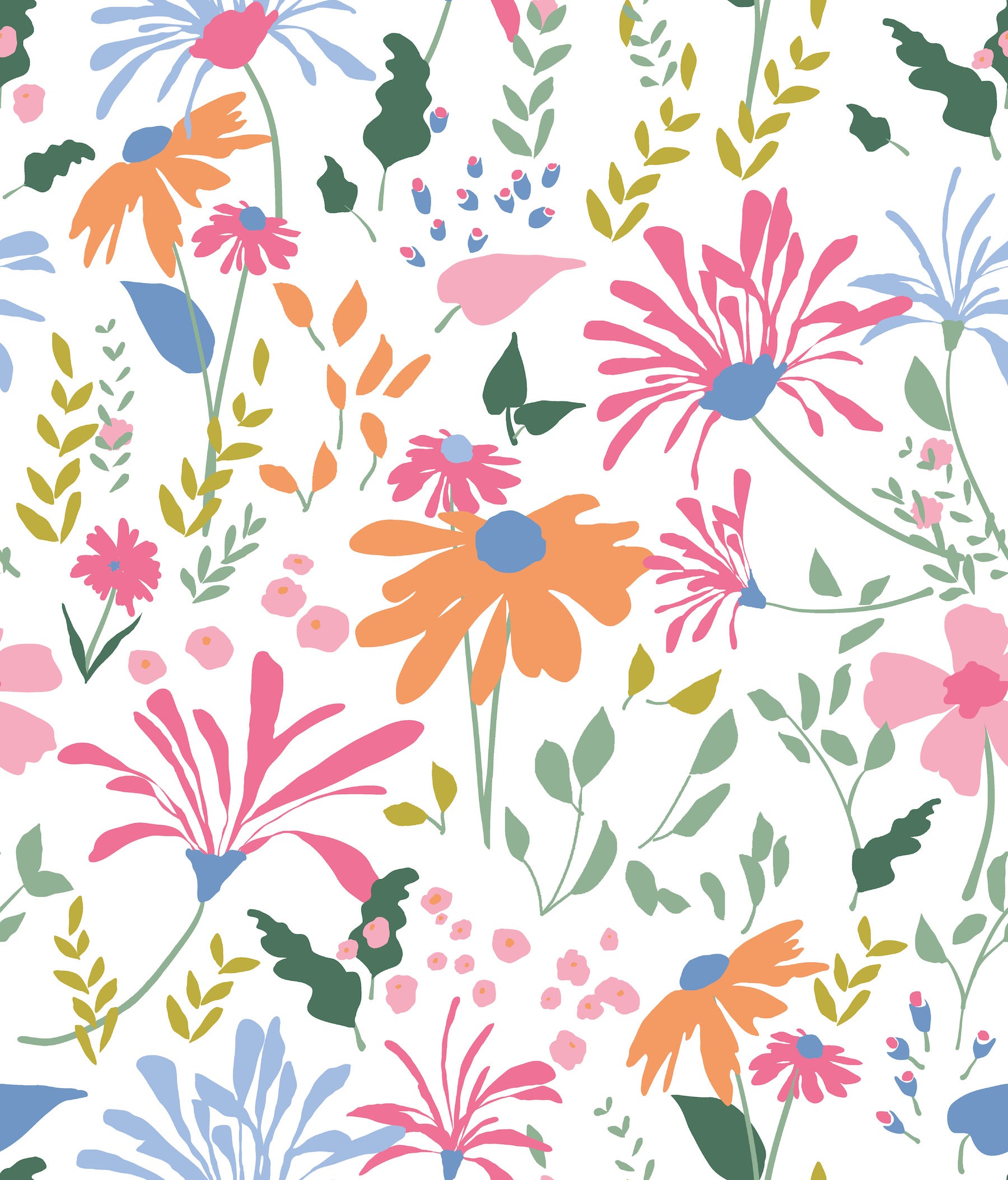 Bella Garden Peel & Stick Wallpaper by WallPops