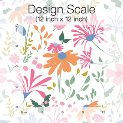 Bella Garden Peel & Stick Wallpaper pattern close-up