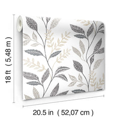 Cottage Vine P&S Wallpaper by WallPops