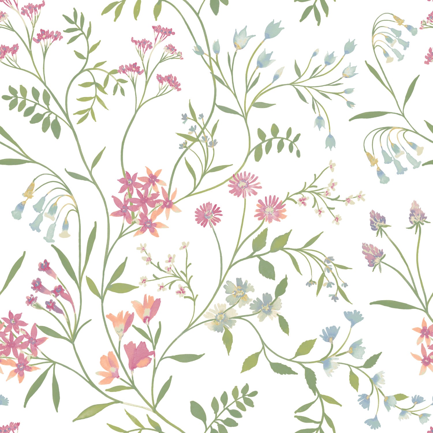 Meadow Mix Peel & Stick Wallpaper by WallPops