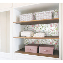 Meadow Mix Peel & Stick Wallpaper in a room setting