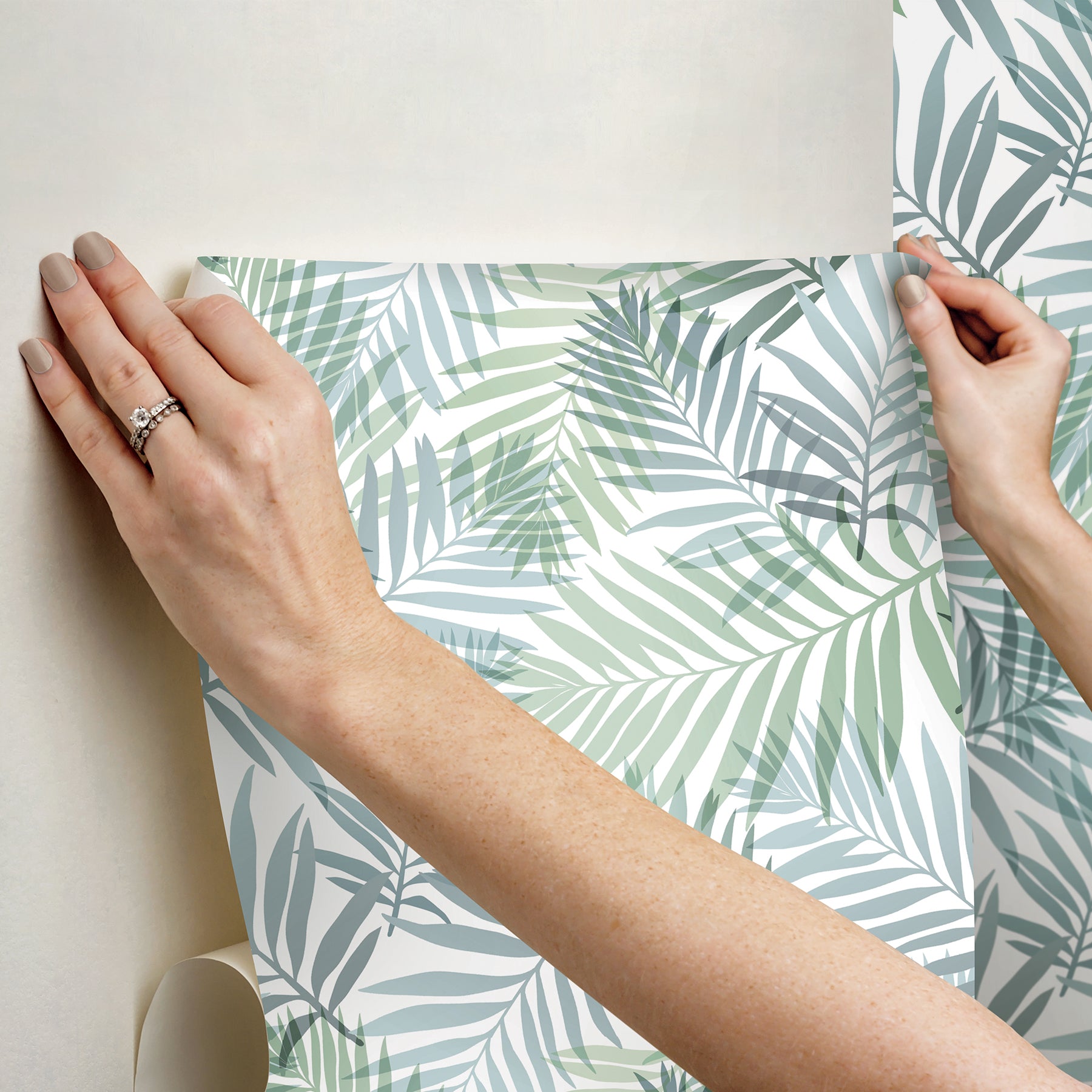 Tropical Vibe Peel & Stick Wallpaper - peel and stick
