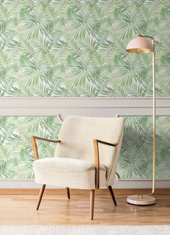 Tropical Vibe P&S Wallpaper in a room setting