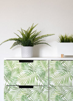 Tropical Vibe P&S Wallpaper in a room setting