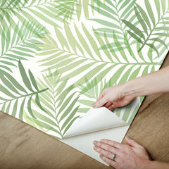 Tropical Vibe P&S Wallpaper - how to peel