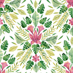 Green Cat Coquillette Tropical Peel and Stick Wallpaper by WallPops