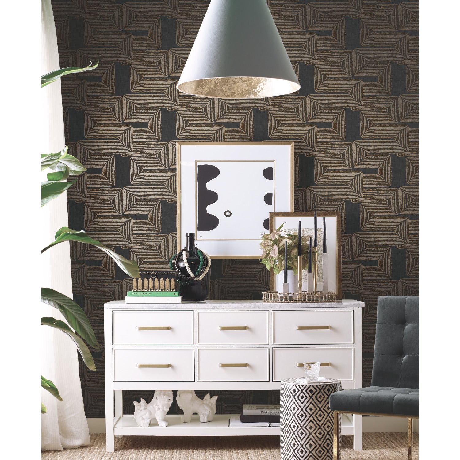 Nikki Chu Zulu Signature Peel and Stick Wallpaper