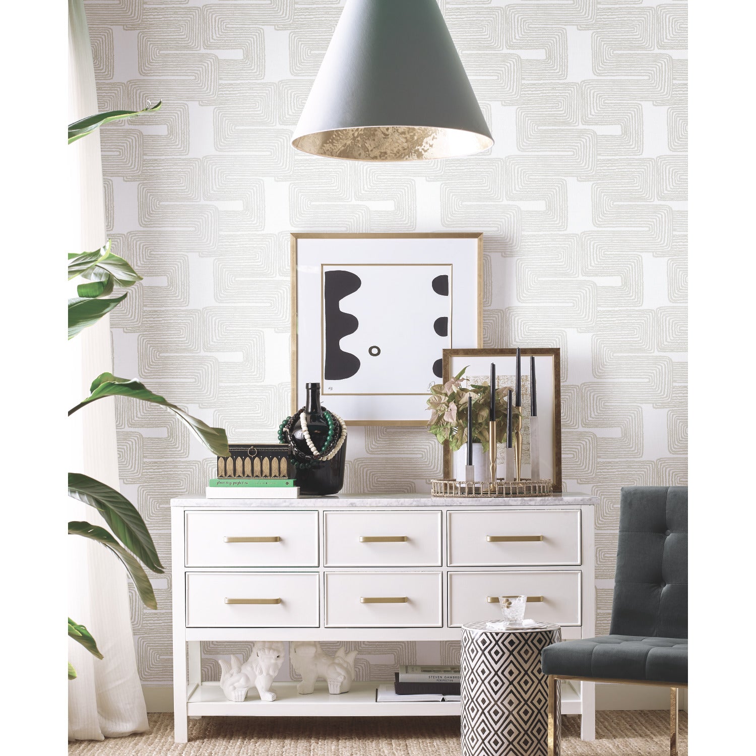 Nikki Chu Zulu Signature Peel and Stick Wallpaper