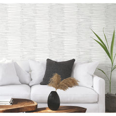 Nikki Chu Burundi Thatch Peel and Stick Wallpaper