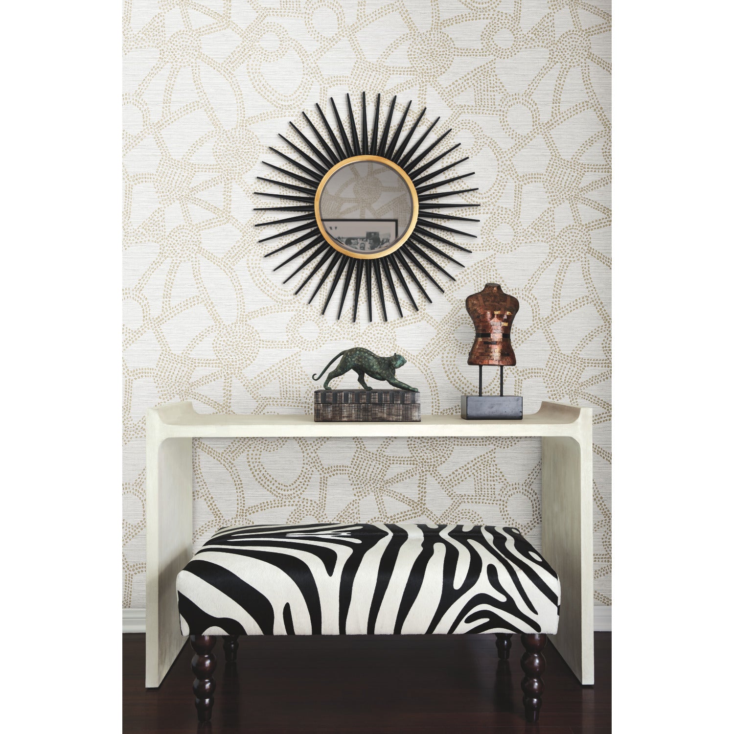Nikki Chu Amhara Peel and Stick Wallpaper