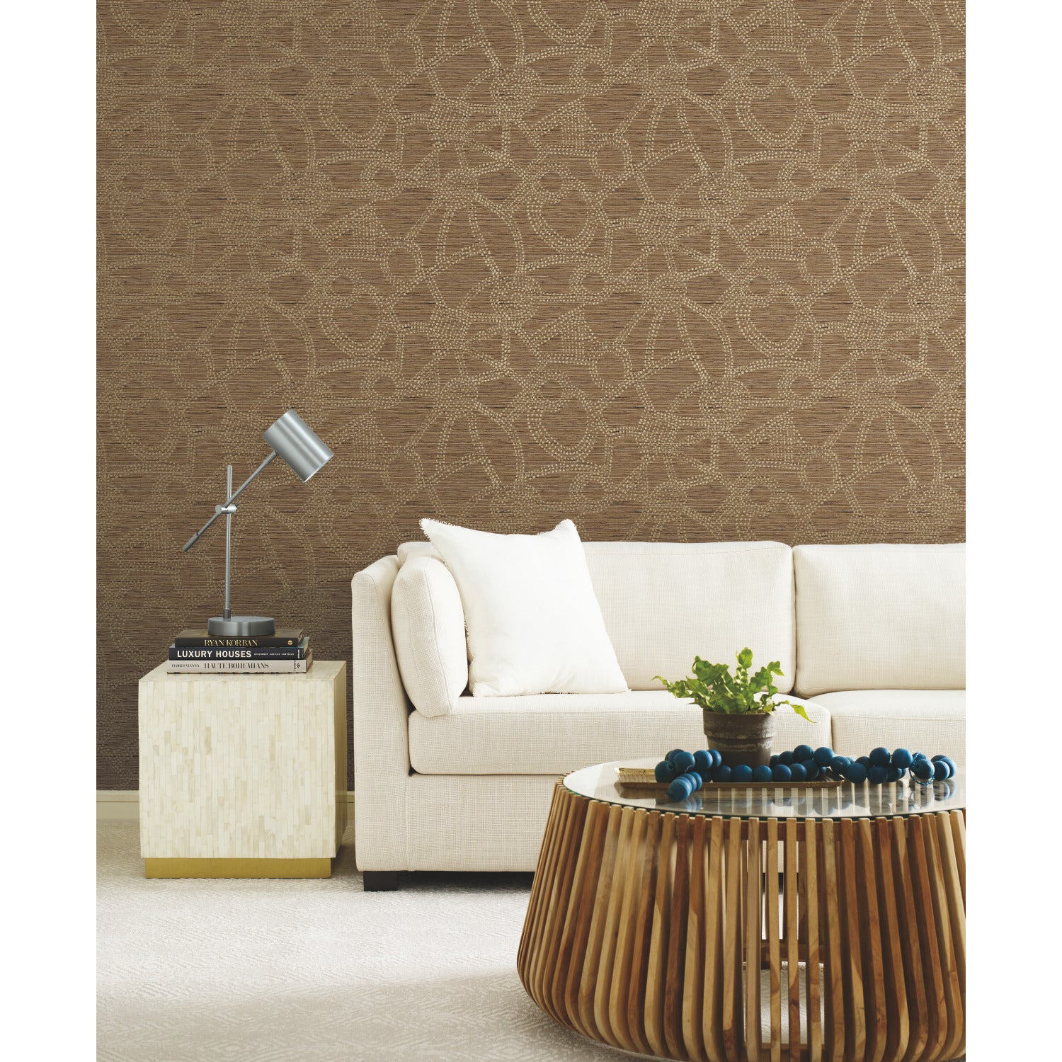 Nikki Chu Amhara Peel and Stick Wallpaper
