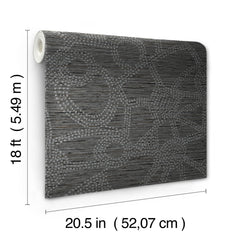 Nikki Chu Amhara Peel and Stick Wallpaper