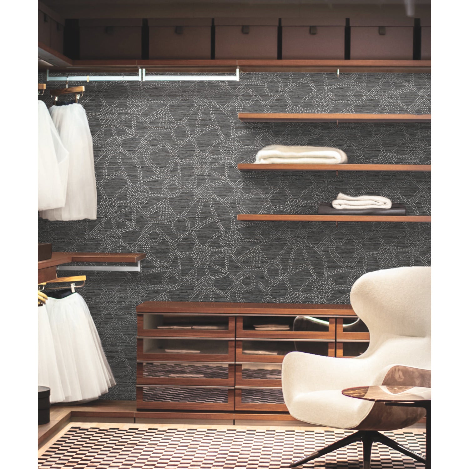 Nikki Chu Amhara Peel and Stick Wallpaper