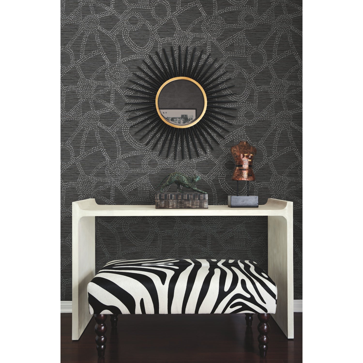 Nikki Chu Amhara Peel and Stick Wallpaper