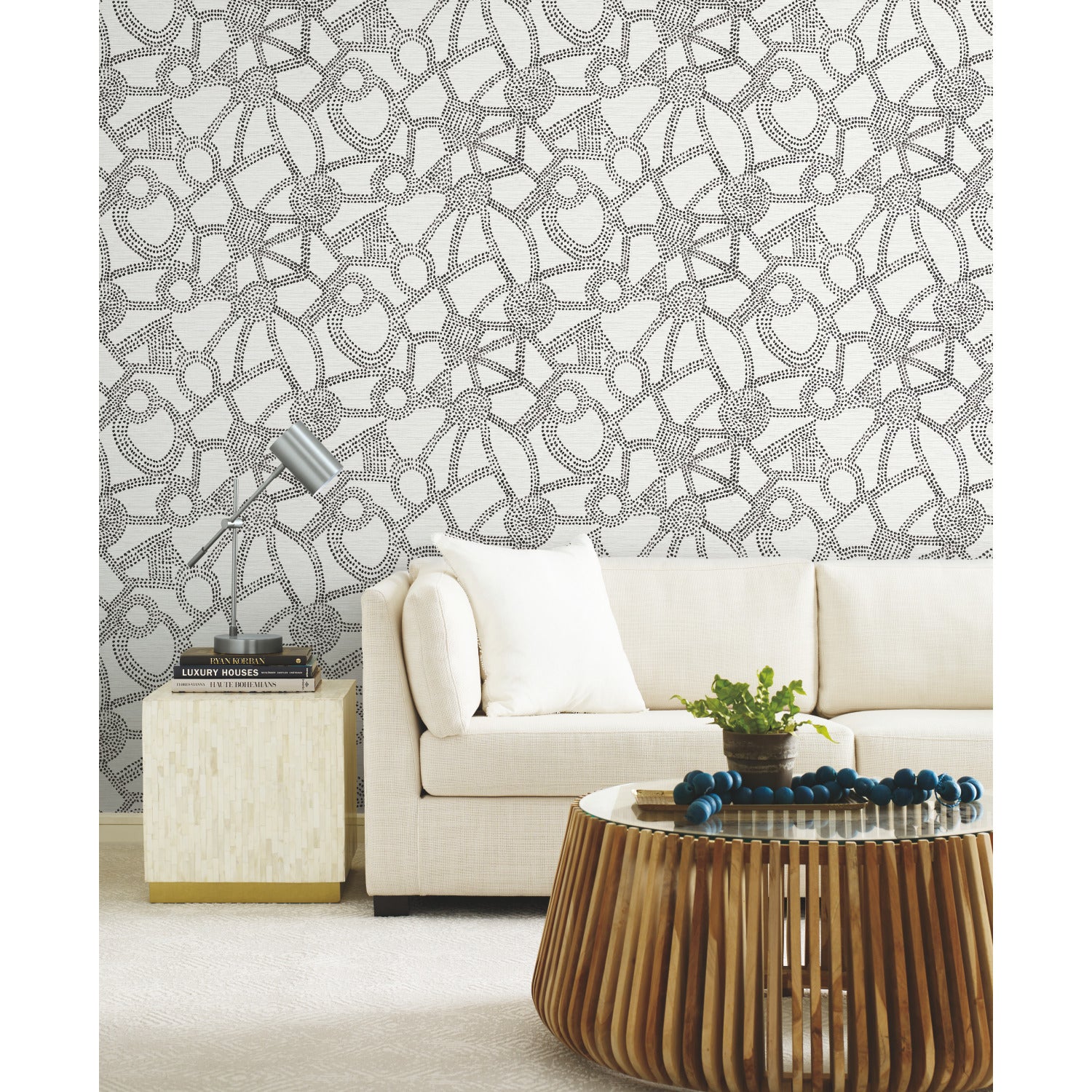 Nikki Chu Amhara Peel and Stick Wallpaper