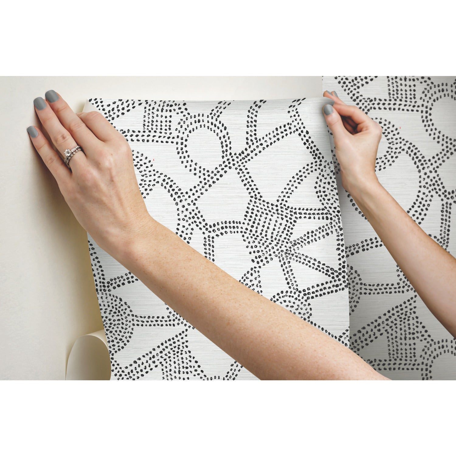 Nikki Chu Amhara Peel and Stick Wallpaper