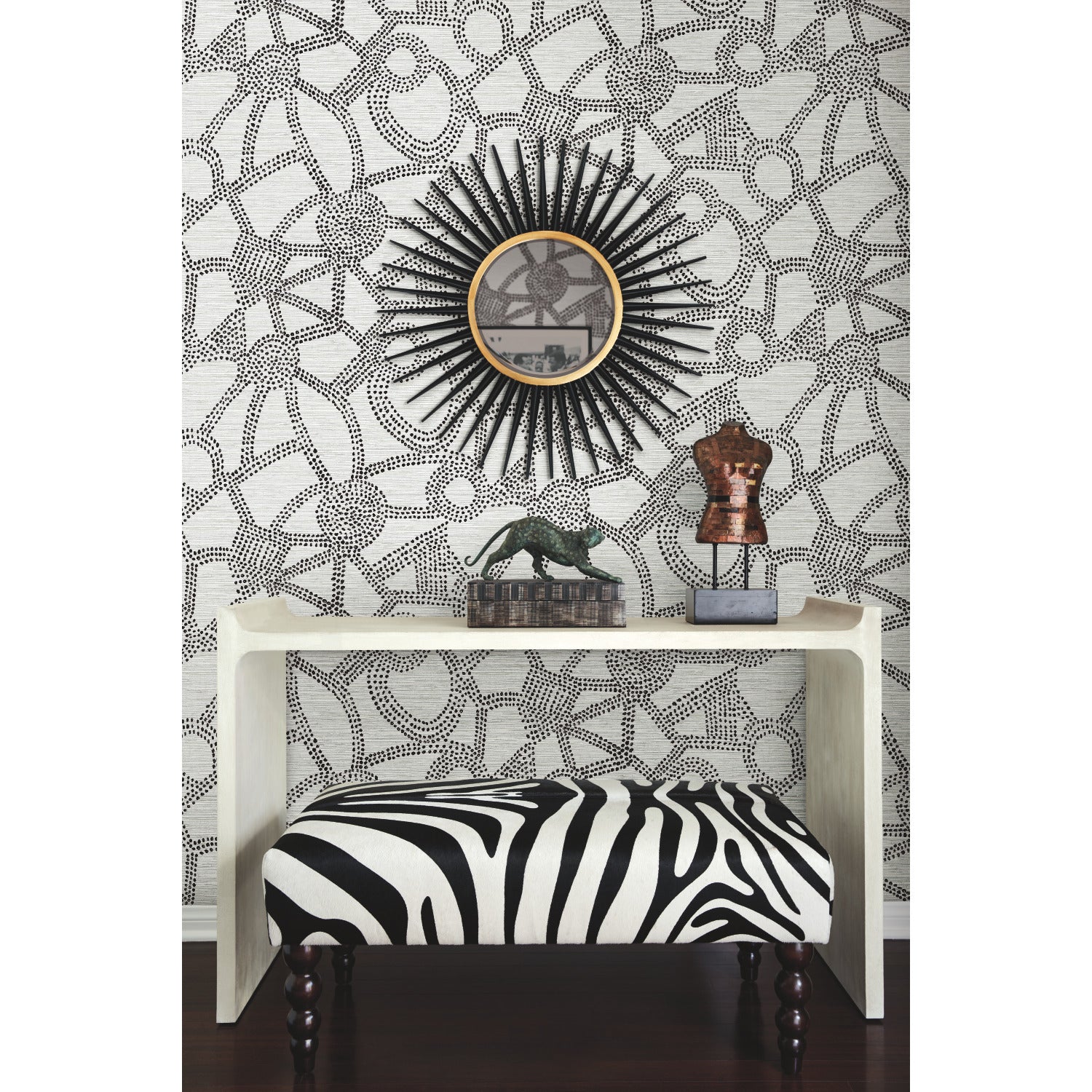 Nikki Chu Amhara Peel and Stick Wallpaper
