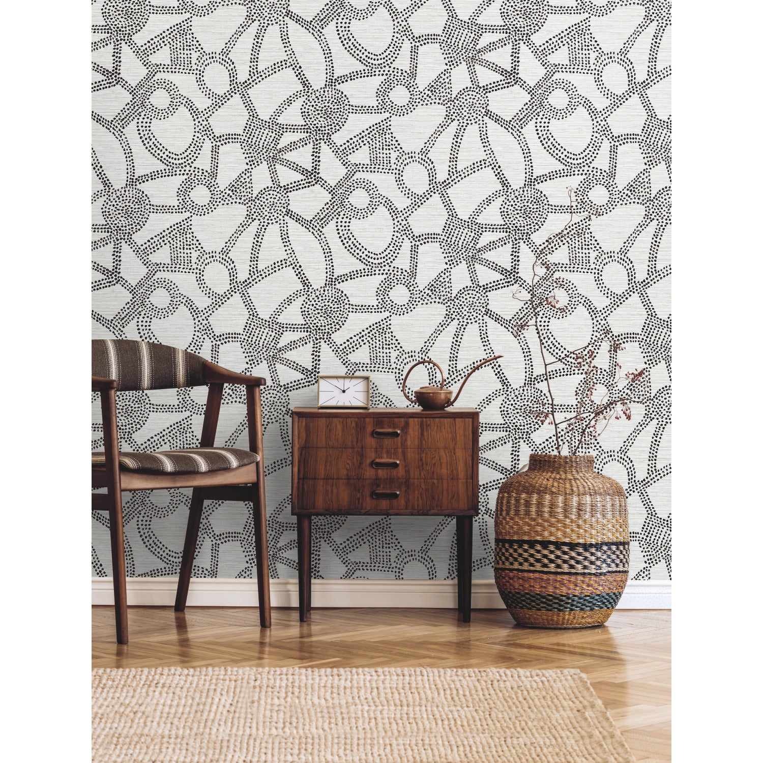 Nikki Chu Amhara Peel and Stick Wallpaper
