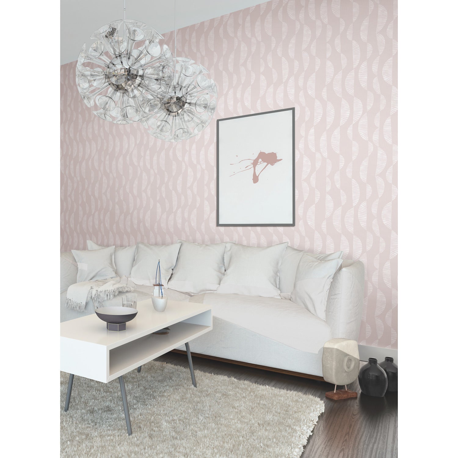 Nikki Chu Seychelles Wave Peel and Stick Wallpaper
