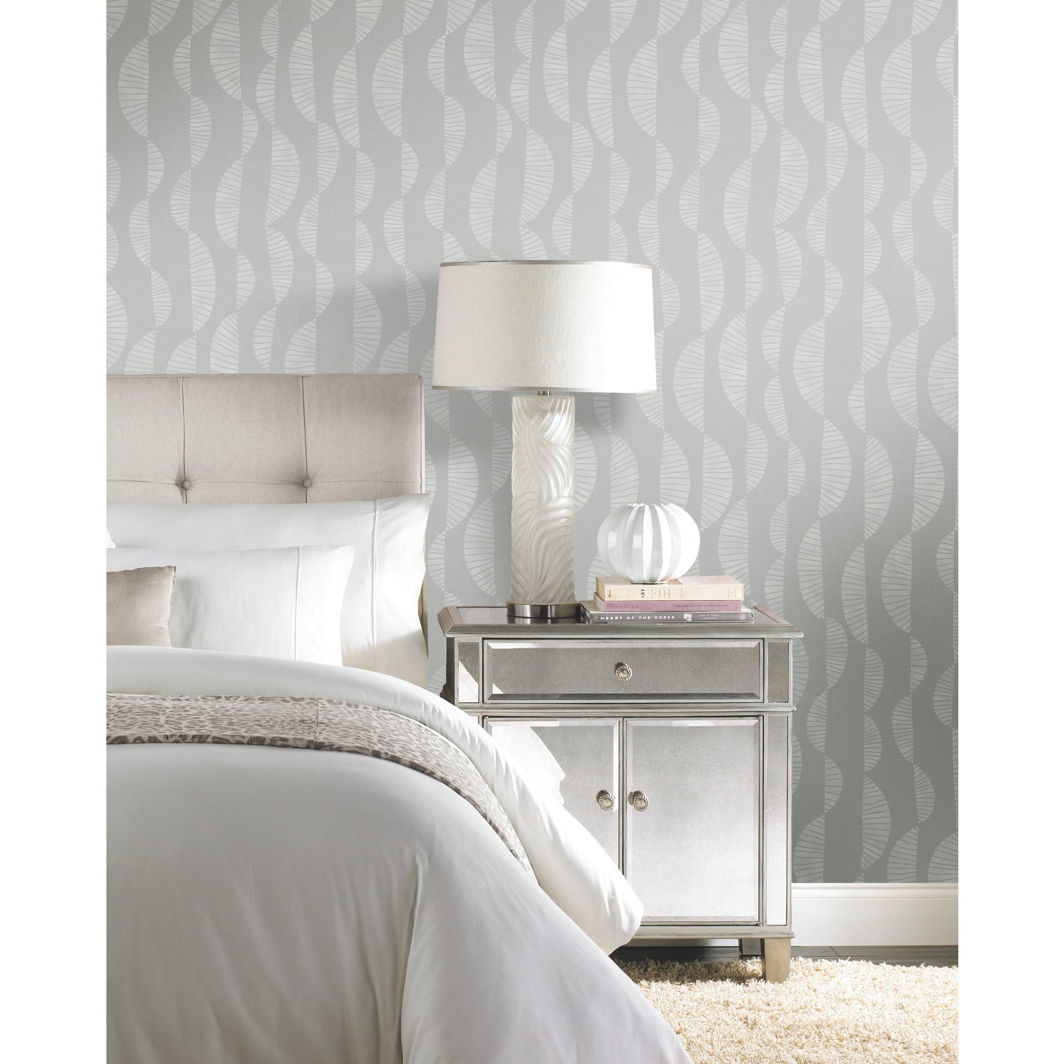 Nikki Chu Seychelles Wave Peel and Stick Wallpaper