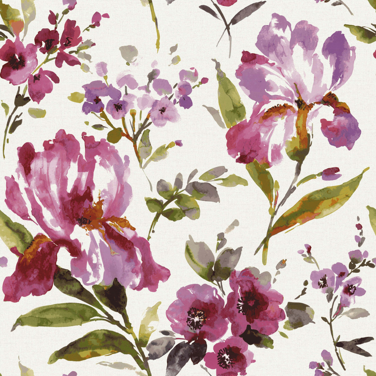 Iris Peel & Stick Wallpaper by WallPops