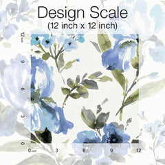 Iris Peel & Stick Wallpaper pattern close-up