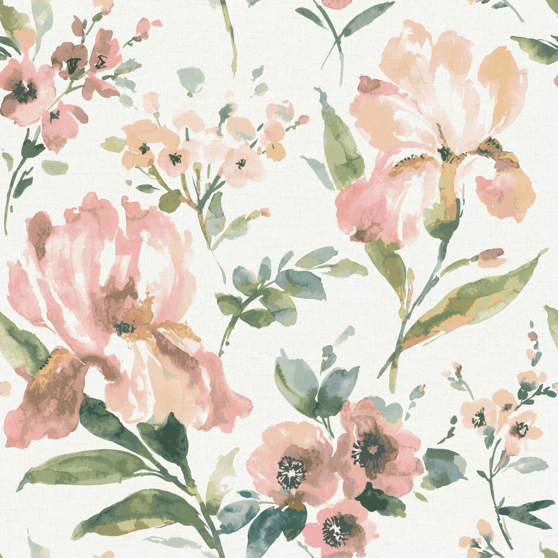 Iris Peel & Stick Wallpaper by WallPops