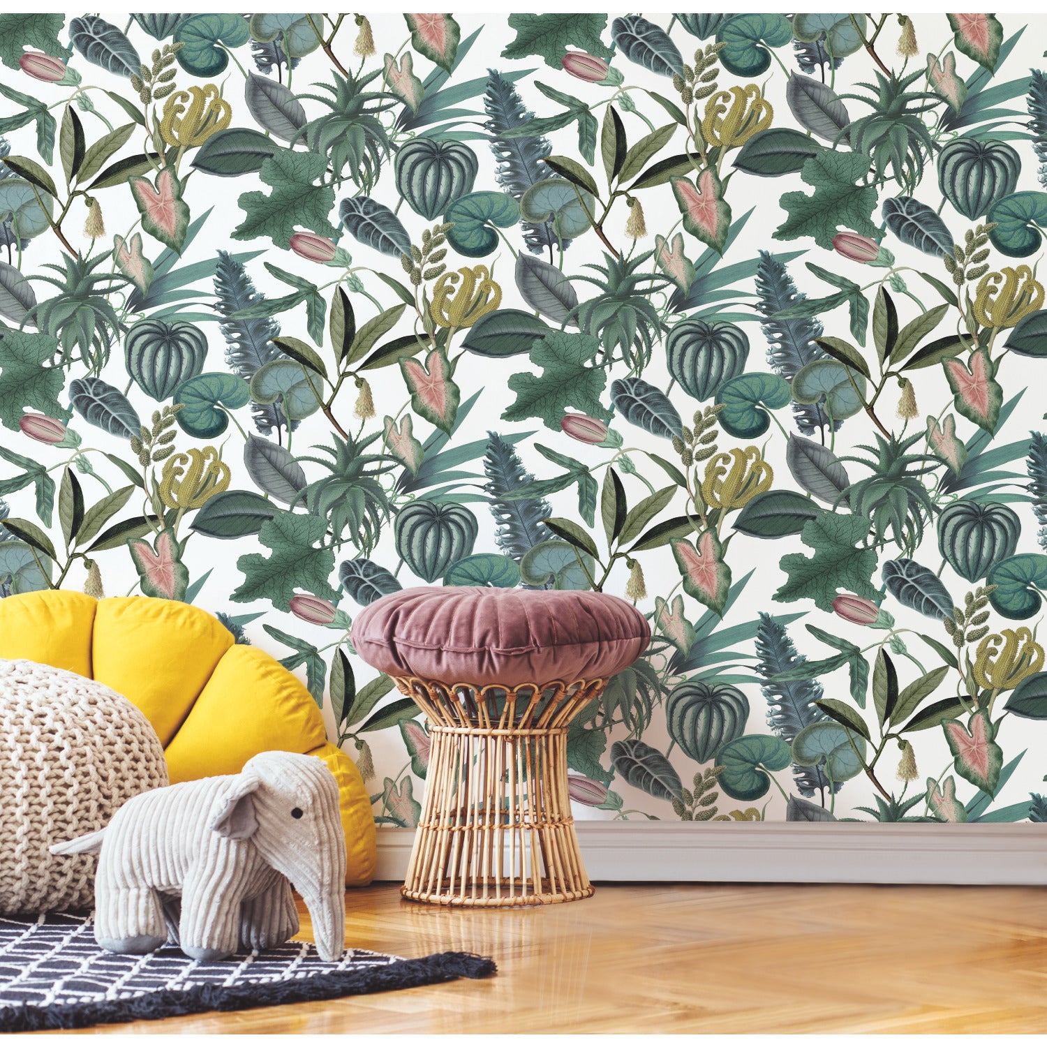 RMK12314RL wallpaper in a room setting