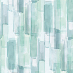 Watercolor Glass P&S Wallpaper by WallPops
