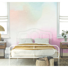 Watercolor P&S Wall Murals in a room setting