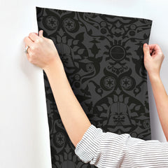 RMK12352RL peel and stick wallpaper - how to stick
