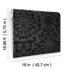 RMK12352RL peel and stick wallpaper - dimensions
