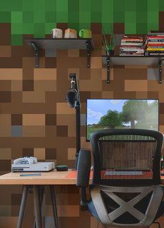 Minecraft Blocks Peel & Stick Wall Murals